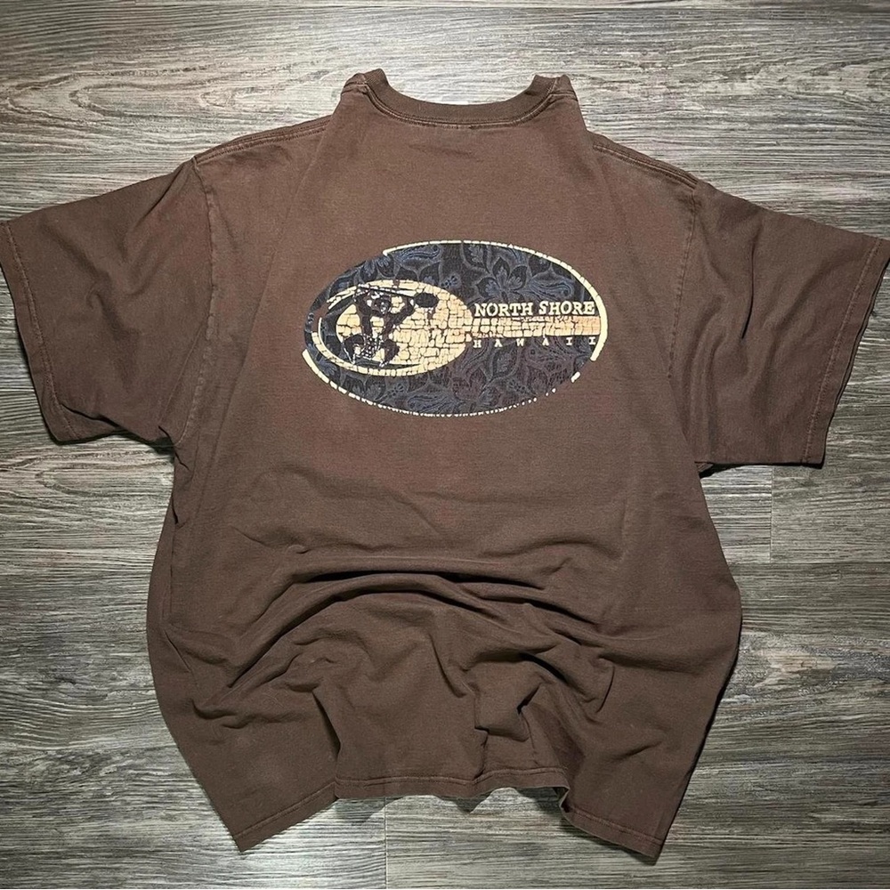 Brown Graphic T-Shirt